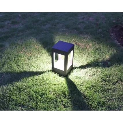 Immax NEO 07902L - LED RGB+CCT Himmennettävä ulko lamppu NEO LITE CUBE LED/10W/230V 2700-6500K IP67 Wi-Fi Tuya musta