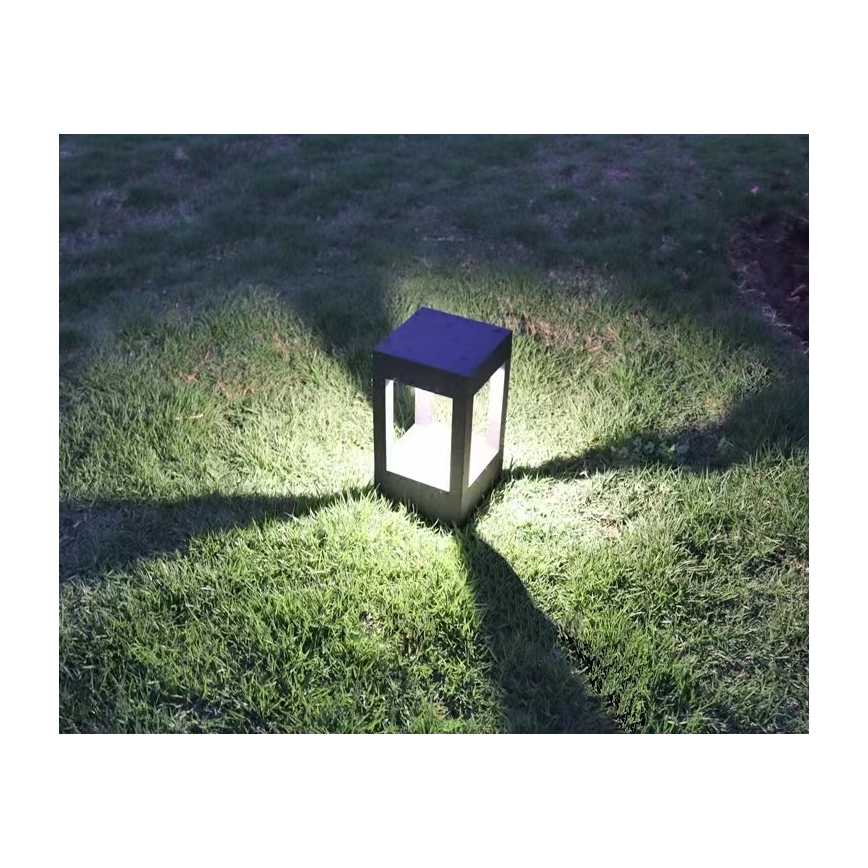 Immax NEO 07902L - LED RGB+CCT Himmennettävä ulko lamppu NEO LITE CUBE LED/10W/230V 2700-6500K IP67 Wi-Fi Tuya musta