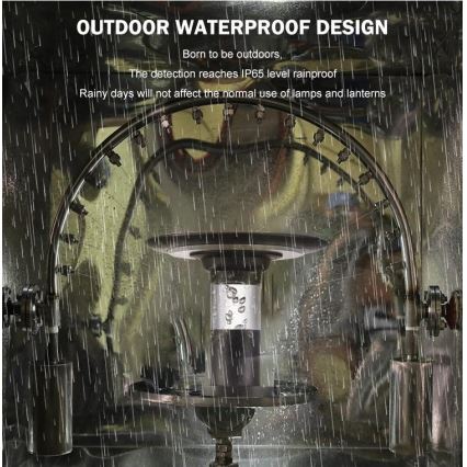 Immax NEO 07908L - LED RGB+CW/W himmennettävä aurinkokäyttöinen lamppu LED/2W/5V IP54 Tuya 4000 mAh