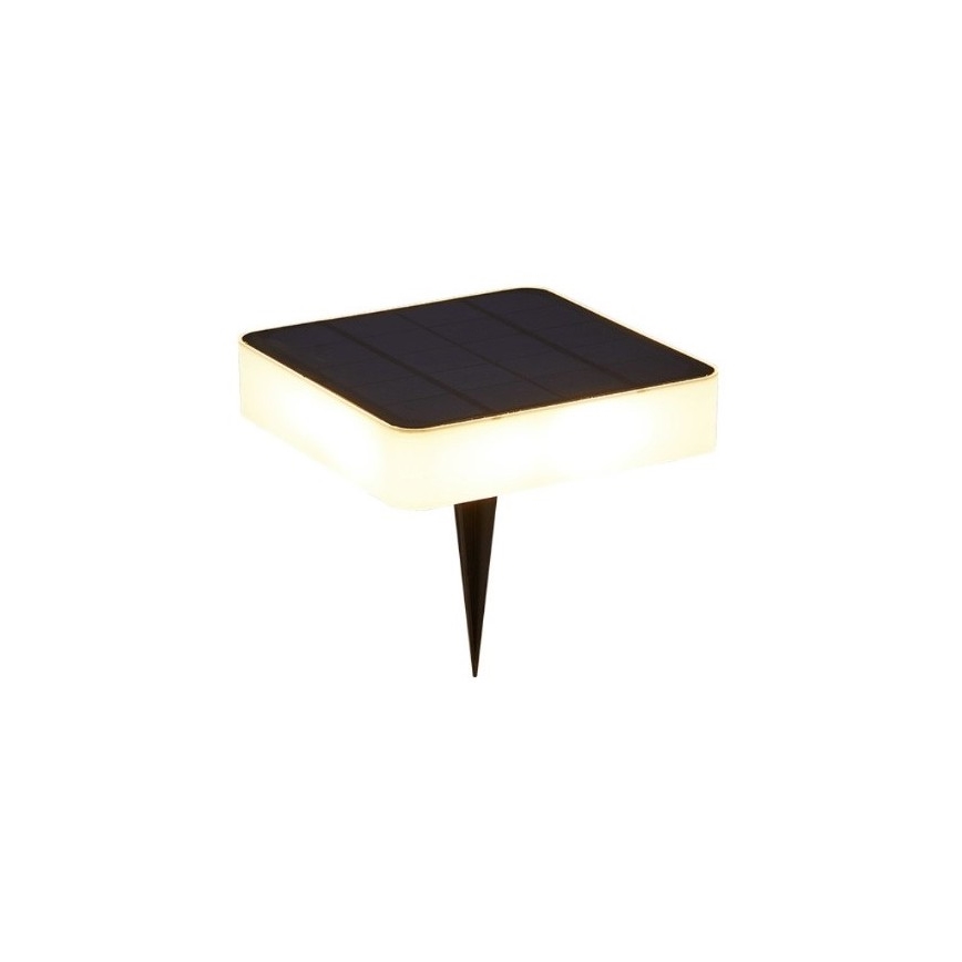 Immax NEO 07911L - LED RGB himmennettävä aurinkovalaisin sensorilla NEO LITE LED/1W/5V kulmikas IP54 Tuya 1300 mAh