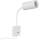 Immax NEO 08296L - PUNTO seinävalaisin USB-liitännällä, 1xGU10/9W/230V, valkoinen