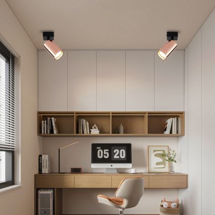 Immax NEO 08301L - Kohdevalaisin PUNTO 1xGU10/9W/230V ruusukulta