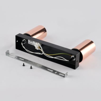 Immax NEO 08302L - PUNTO-kohdevalaisin 2xGU10/9W/230V ruusukultainen