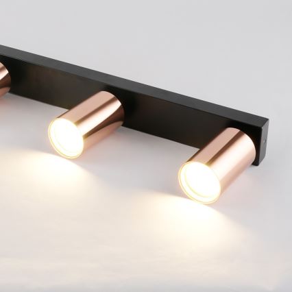 Immax NEO 08303L - Kohdevalaisin PUNTO 4xGU10/9W/230V ruusukulta