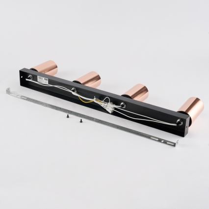 Immax NEO 08303L - Kohdevalaisin PUNTO 4xGU10/9W/230V ruusukulta