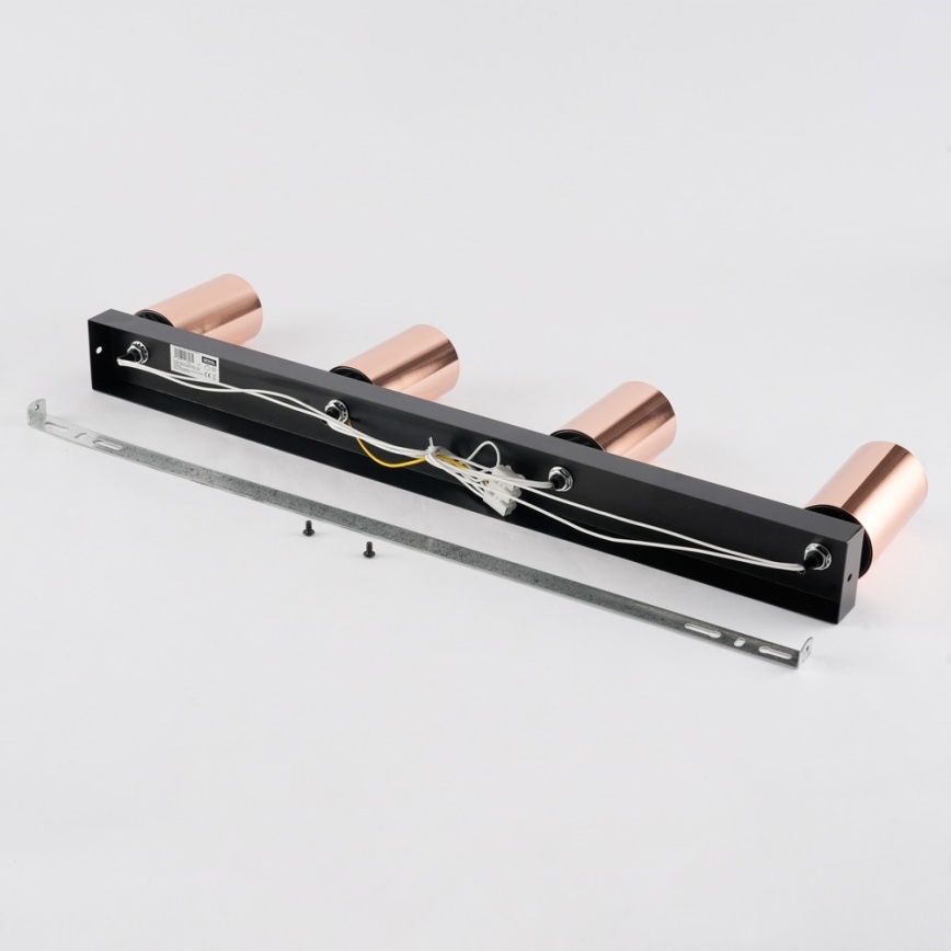 Immax NEO 08303L - Kohdevalaisin PUNTO 4xGU10/9W/230V ruusukulta