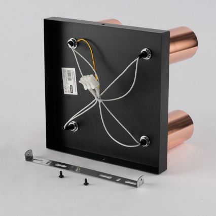 Immax NEO 08304L - Kohdevalaisin PUNTO 4xGU10/9W/230V ruusukultainen