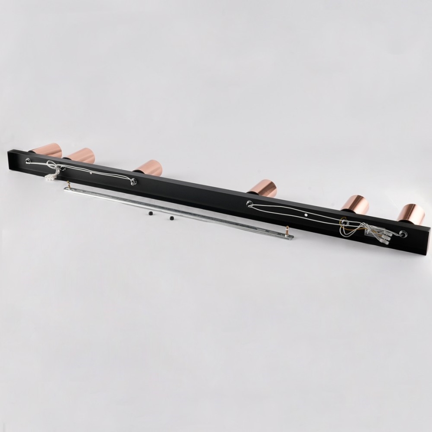 Immax NEO 08305L - Kohdevalaisin PUNTO 6xGU10/9W/230V ruusukulta
