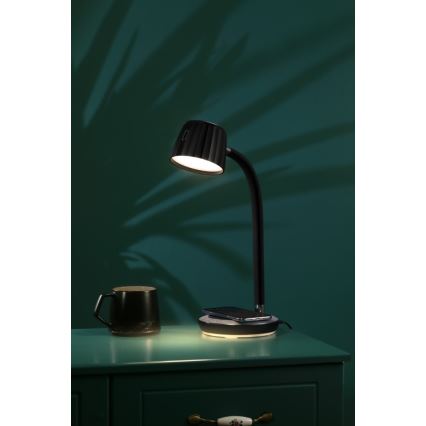 Immax NEO 08996L - Himmennettävä LED-pöytävalaisin langattomalla latauksella PERLA LED/1,5W + LED/6W/230V 3800-4300K