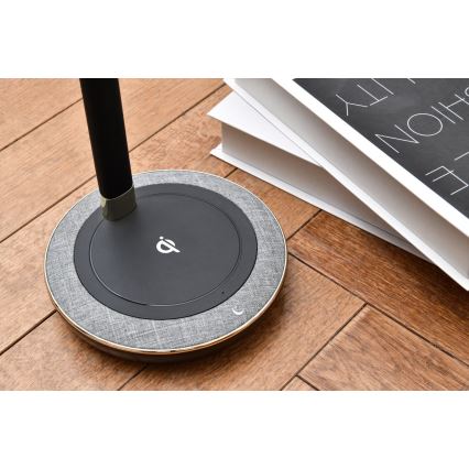 Immax NEO 08996L - Himmennettävä LED-pöytävalaisin langattomalla latauksella PERLA LED/1,5W + LED/6W/230V 3800-4300K