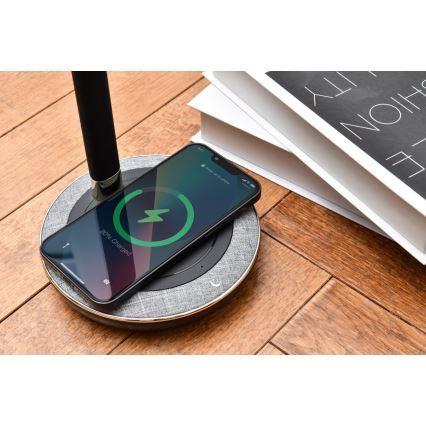 Immax NEO 08996L - Himmennettävä LED-pöytävalaisin langattomalla latauksella PERLA LED/1,5W + LED/6W/230V 3800-4300K