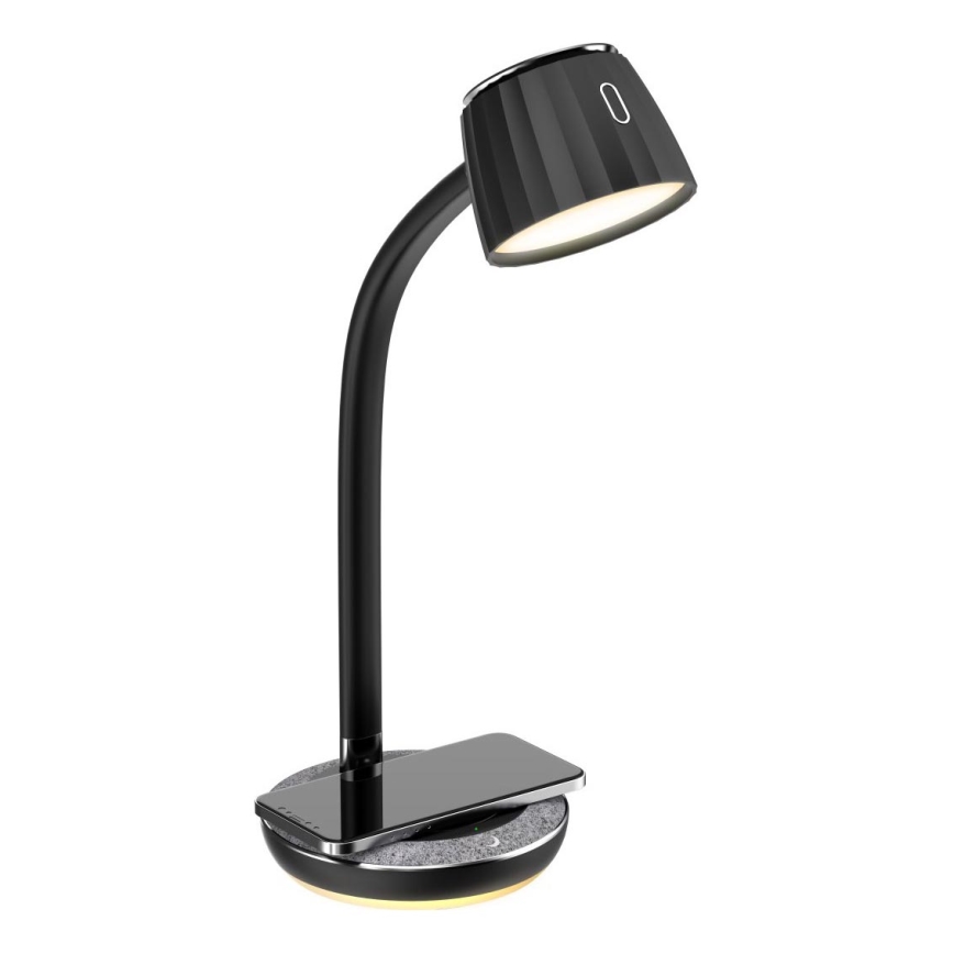 Immax NEO 08996L - Himmennettävä LED-pöytävalaisin langattomalla latauksella PERLA LED/1,5W + LED/6W/230V 3800-4300K