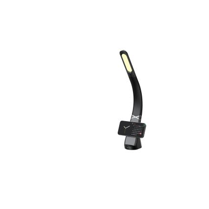Immax NEO 09110L - Himmennettävä LED-pöytävalaisin langattomalla latauksella MAGIC LED/5W/230V musta
