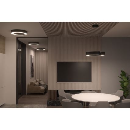 Immax NEO 7133 - LED SMART Himmennettävä kattovalaisin CÉČKO LED/52W/230V + kauko-ohjaus 60 cm Tuya ZigBee