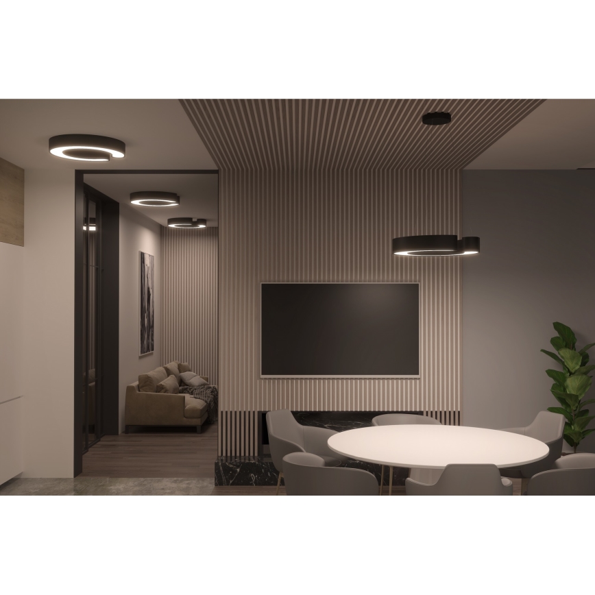 Immax NEO 7134 - LED SMART Himmennettävä kattokruunu johdossa CÉČKO LED/43W/230V + kauko-ohjaus 60 cm Tuya ZigBee