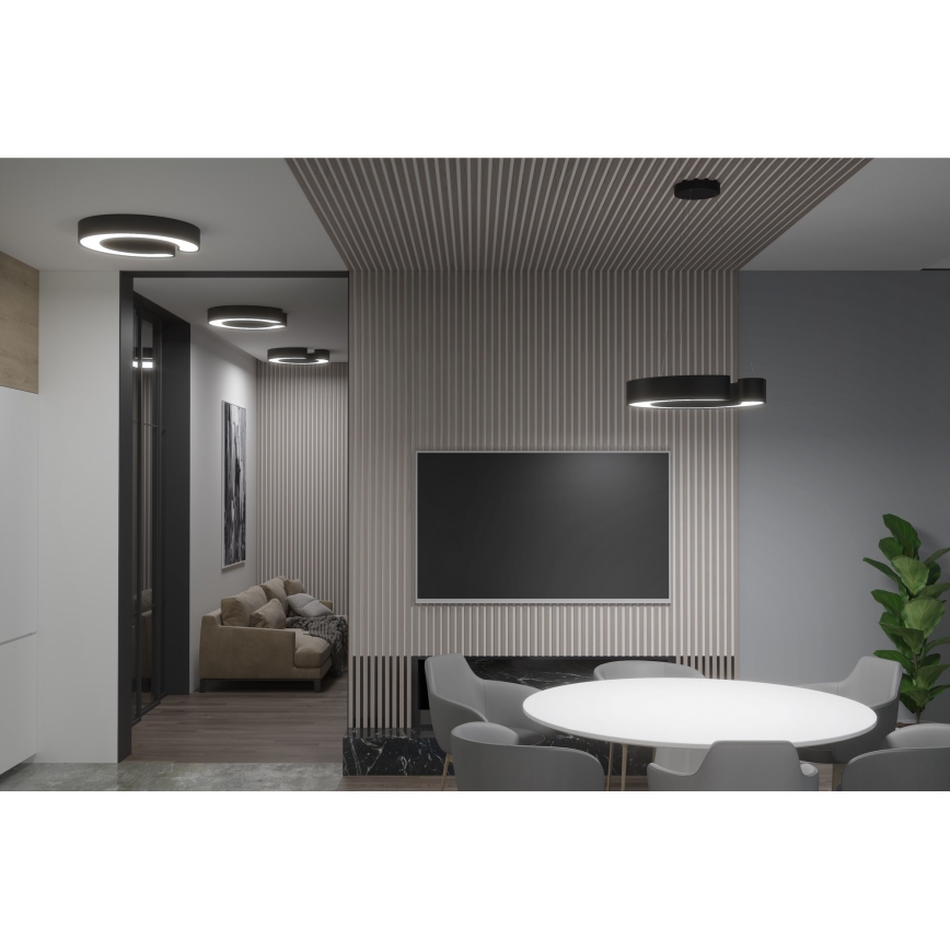 Immax NEO 7134 - LED SMART Himmennettävä kattokruunu johdossa CÉČKO LED/43W/230V + kauko-ohjaus 60 cm Tuya ZigBee