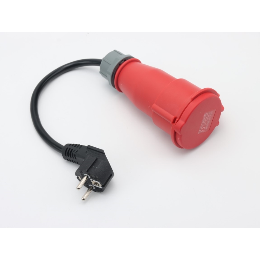 Immax - Kannettava latausasema sähköautoille EV AC Type 2 16A/380V 11kW + pistoke 230V 5m Wi-Fi Tuya