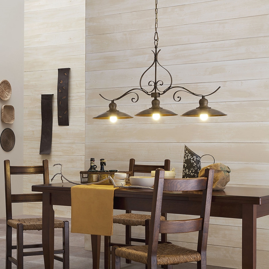 INCANTI 02-759 - Kattokruunu ketjussa LENA 3xE27/42W/230V