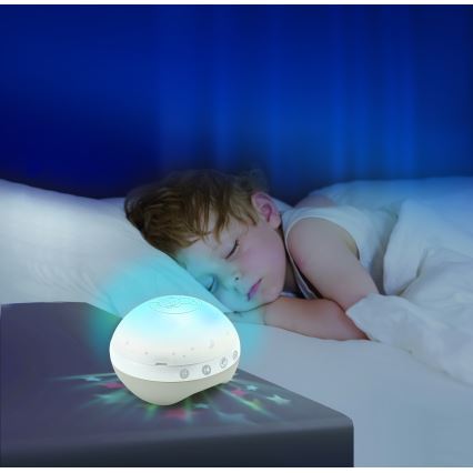 Infantino - Vauvan sängyn yläpuolinen karuselli 3-in-1 melodialla 3xAAA ruskea