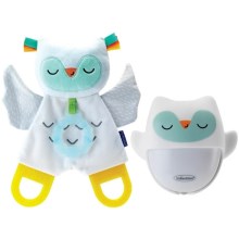 Infantino - Night lamppu kanssa glowing snuggle toy Owl