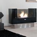 InFire - BIO takka 110x75 cm 3kW kaksipuolinen