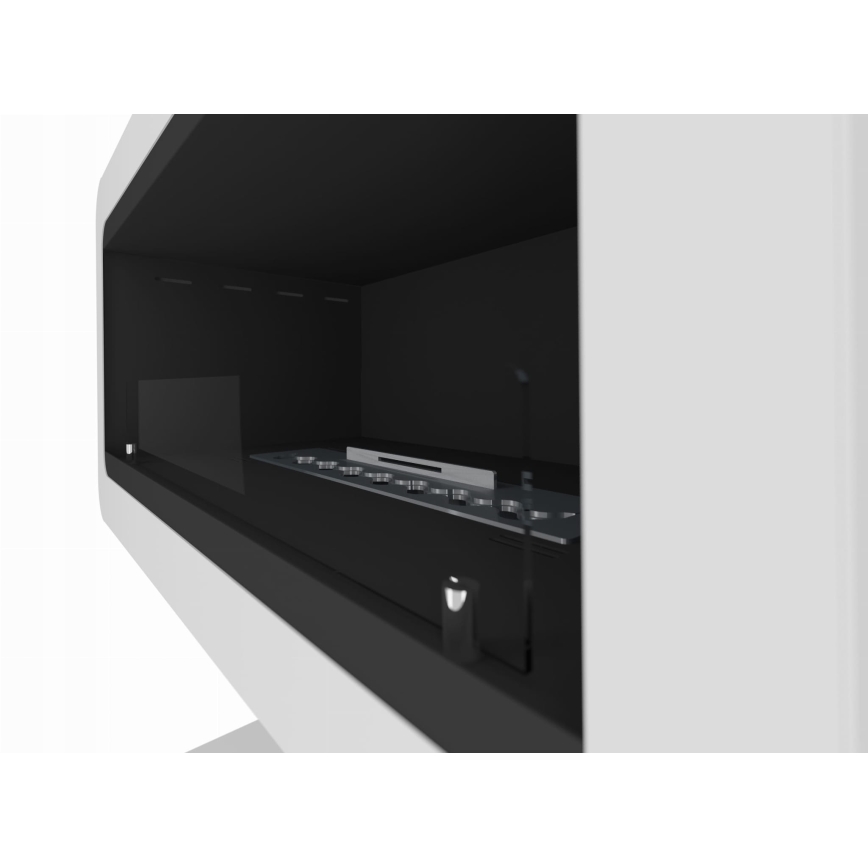 InFire - BIO takka 82,5x78 cm 3kW valkoinen