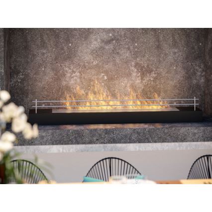 InFire - BIO takka 8x120 cm 3kW musta