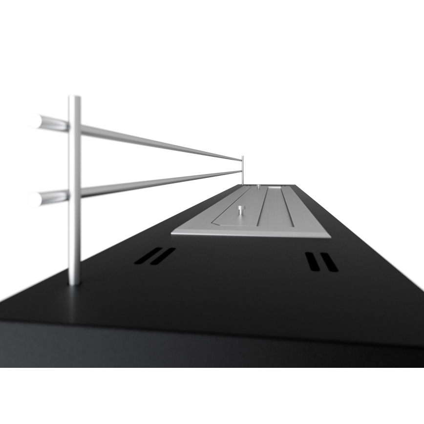 InFire - BIO takka 8x120 cm 3kW musta
