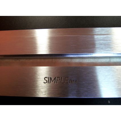 InFire - BIO takka 8x120 cm 3kW musta