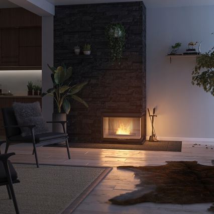 InFire - BIO takka 8x50 cm 3kW musta