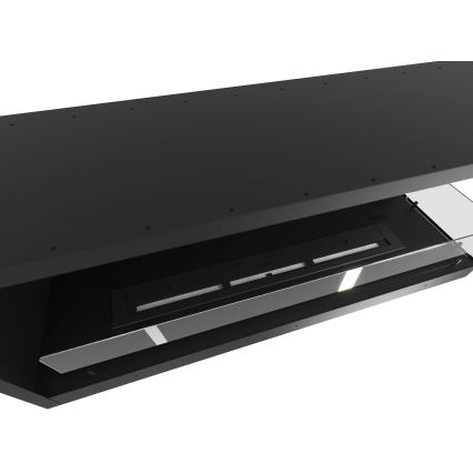 InFire - Kulma BIO takka 110x45 cm 3kW musta