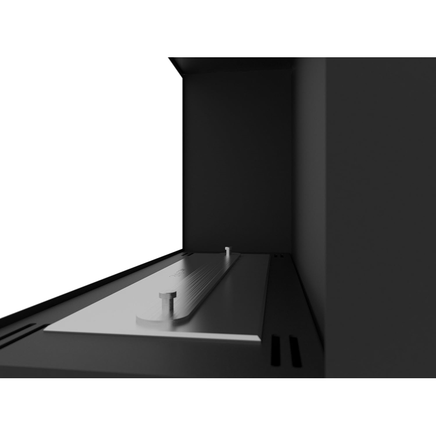 InFire - Kulma BIO takka 45x60 cm 3kW musta