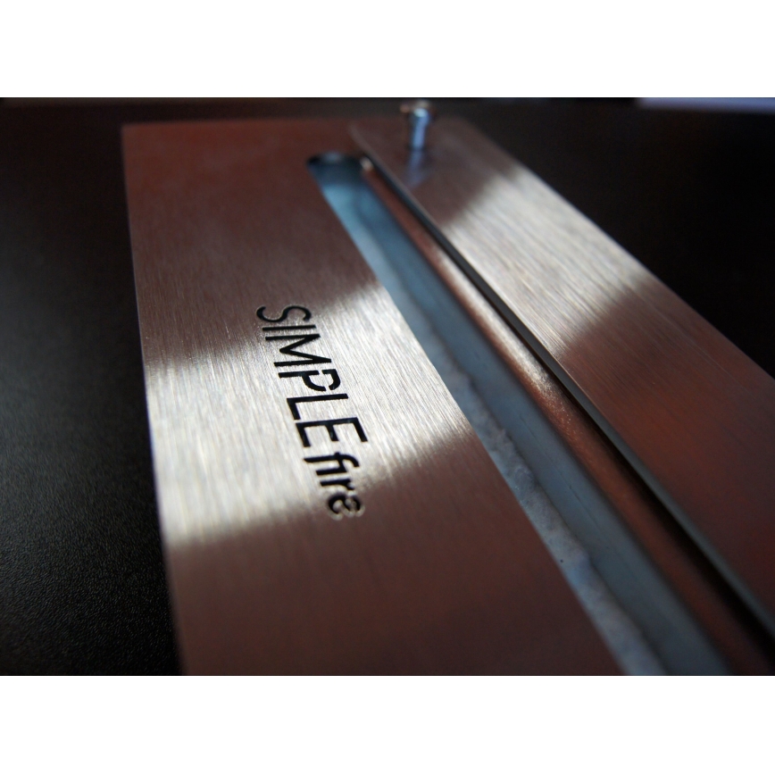 InFire - Kulma BIO takka 45x60 cm 3kW musta