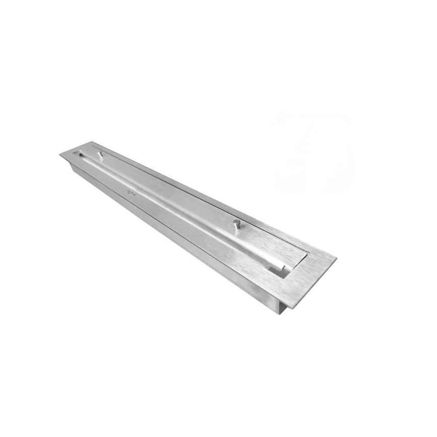 InFire - Kulma BIO takka 45x90 cm 3kW musta