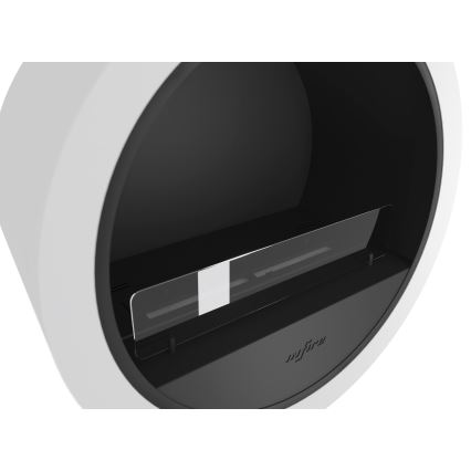 InFire - Riippuva BIO takka d. 70 cm 3kW valkoinen