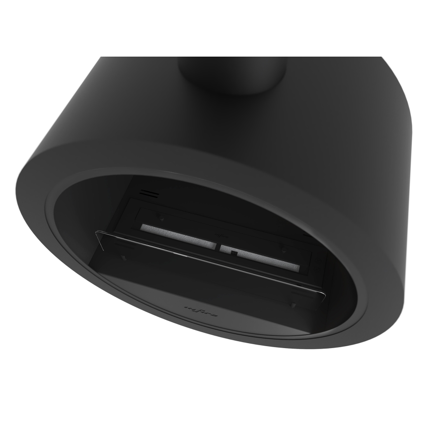 InFire - Riippuva BIO takka d. 70 cm 3kW musta