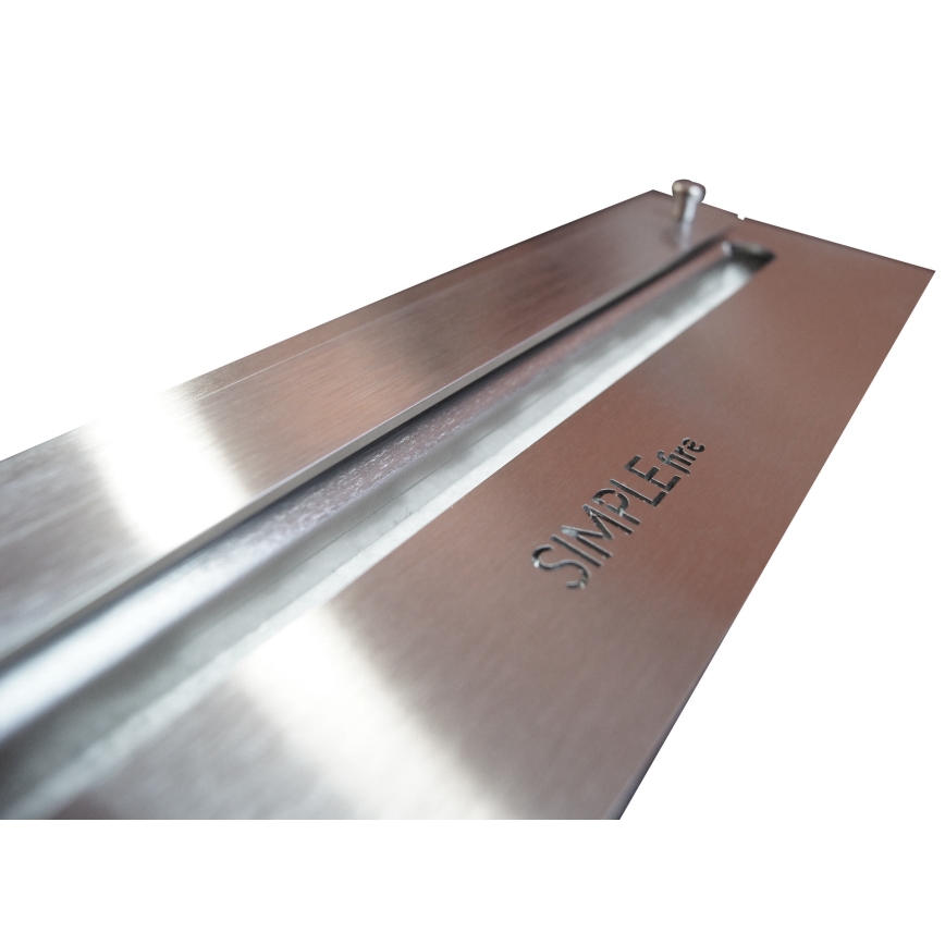 InFire - Sisäänrakennettava BIO-takka 49x60 cm 3 kW musta