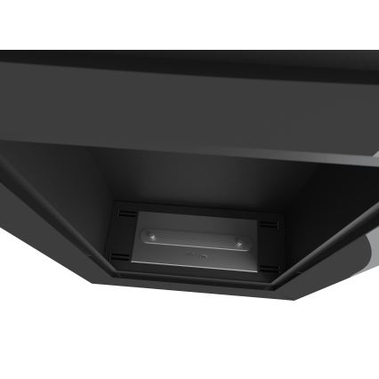 InFire - Sisäänrakennettava BIO-takka 79x55 cm 3 kW musta