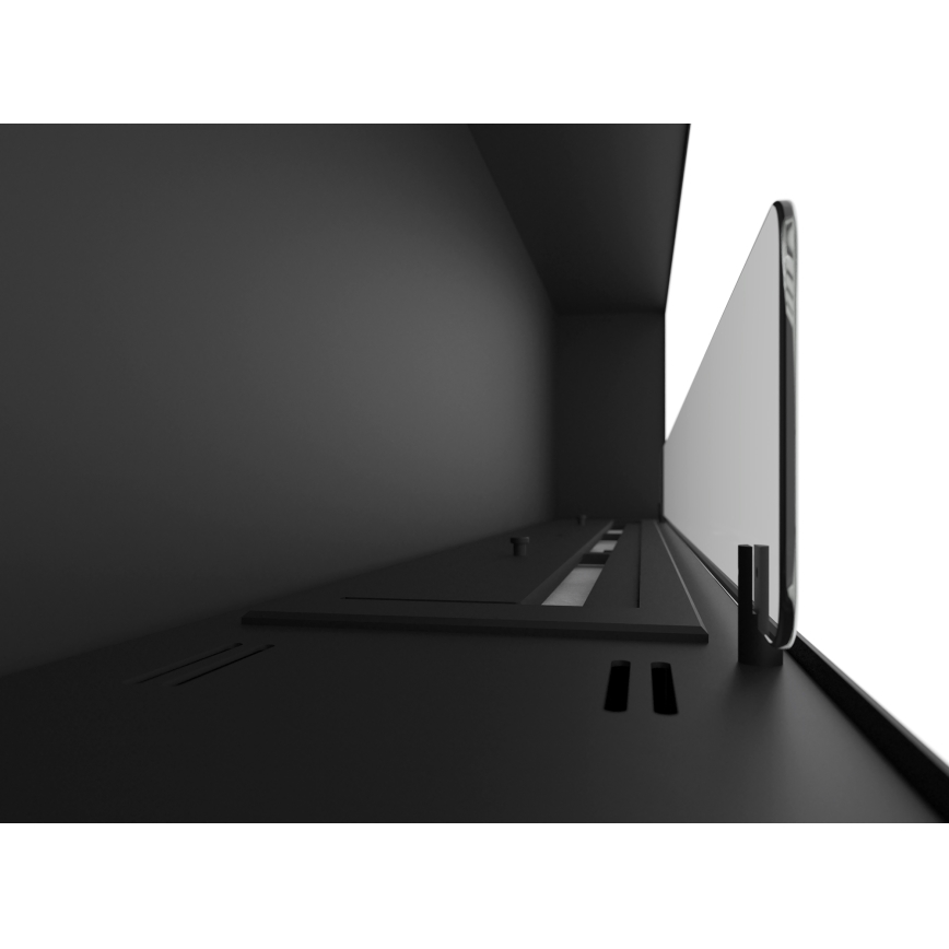 InFire - Sisäänrakennettu BIO takka 150x50 cm 4,2kW musta