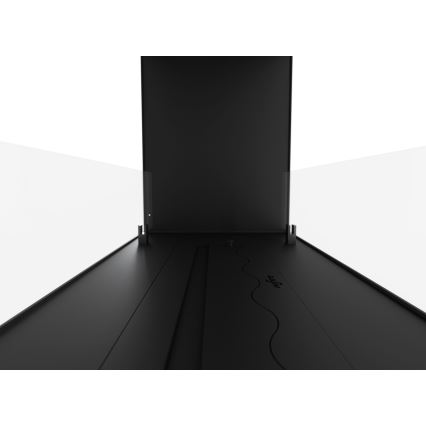 InFire - Sisäänrakennettu BIO takka 48,5x83,5 cm 3,5kW musta