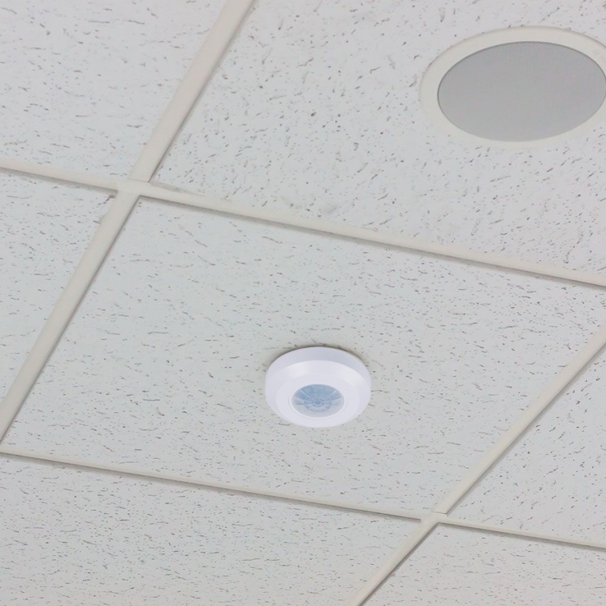 Infrapuna liiketunnistin 360° 200W/230V valkoinen