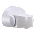 Infrapuna-ulkoliiketunnistin 180/360° 600W/230V IP65 valkoinen