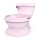 Ingenuity - Äänitoiminnolla varustettu lasten-WC MY SIZE vaaleanpunainen 2xAAA