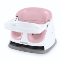 Ingenuity - BABY BASE 2-in-1 korokeistuin ruokatuoliin vaaleanpunainen