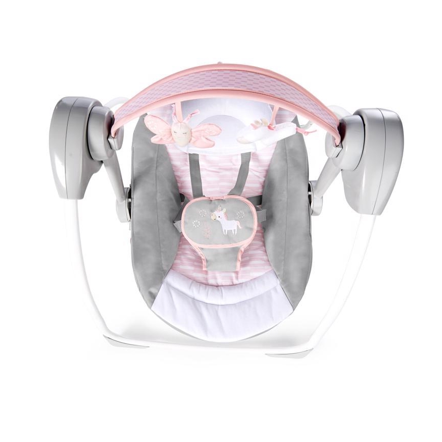 Ingenuity - Lasten keinu melodian kanssa FLORA THE UNICORN 4xLR14