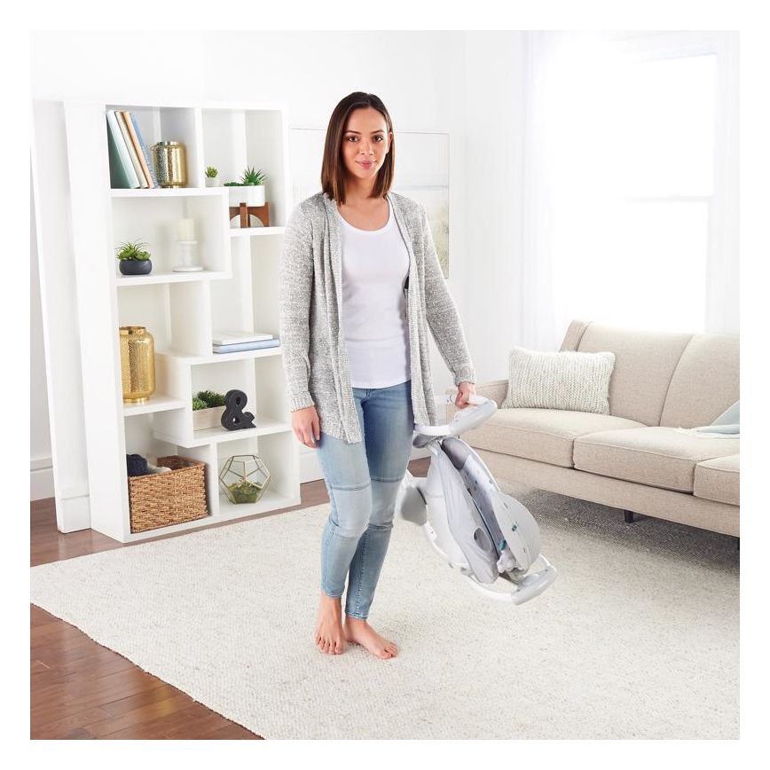 Ingenuity - Lasten värisevä keinu 2-in-1 NASH melodialla 4xLR20