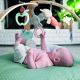 Ingenuity - Vauvan peitto leikkimiseen LOAMY minttu/harmaa