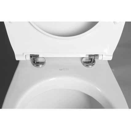 Isvea - SoftClose KAIRO WC-istuinkansi, valkoinen