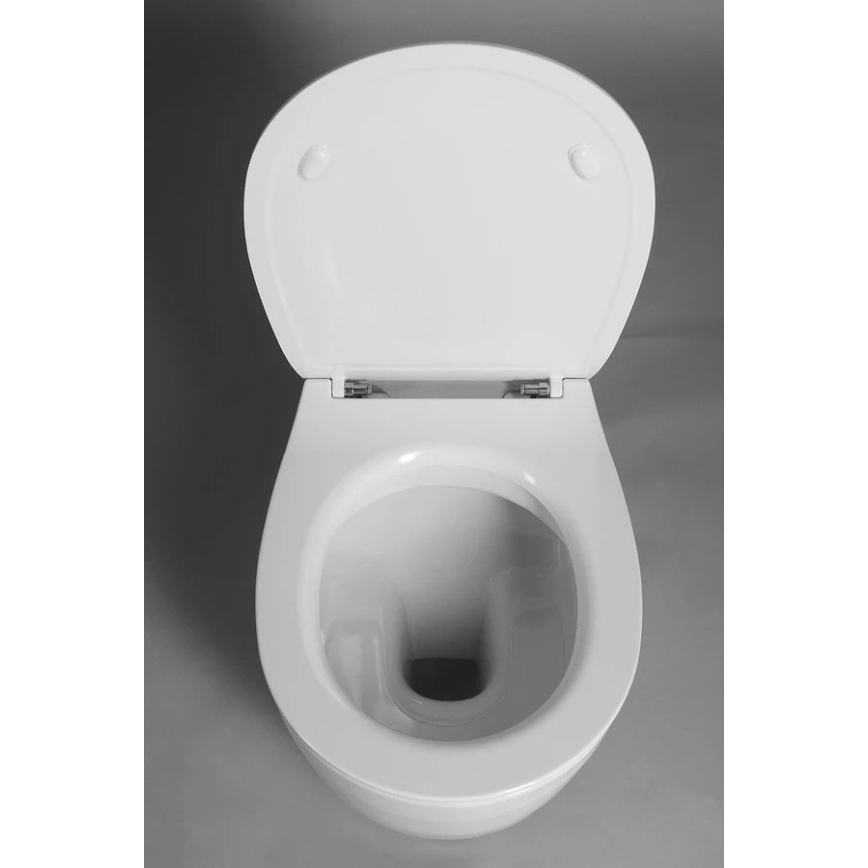 Isvea - SoftClose KAIRO WC-istuinkansi, valkoinen