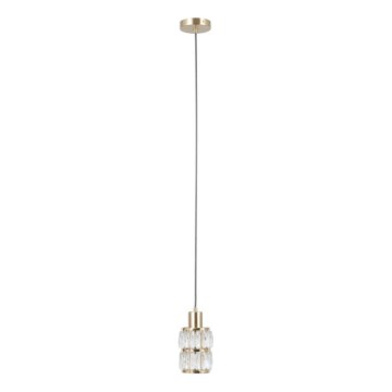 ITALUX - ALMA-riippuvalaisin kaapelilla 1xE27/40W/230V kullanvärinen